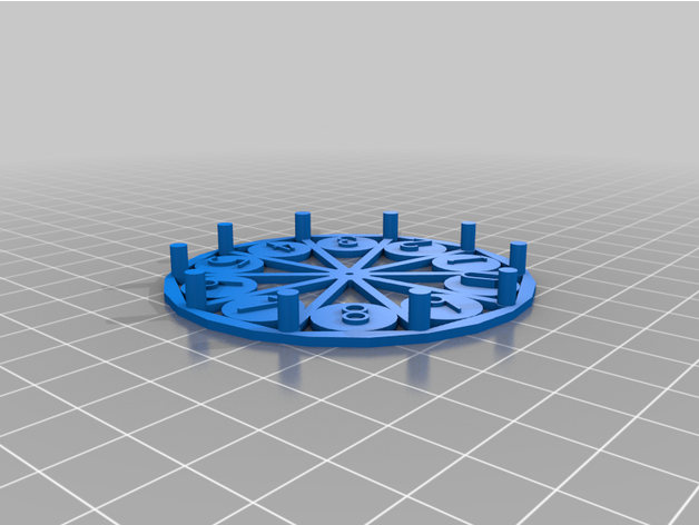 roulette augustocritien 3D print model - Mito3D