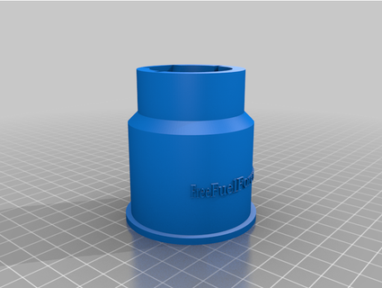 adaptor dyson shop vac rigid freefuelforever 3d print model - Mito3D