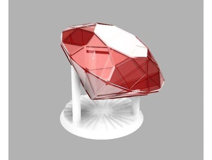 diamant pirks5 3d print model - Mito3D