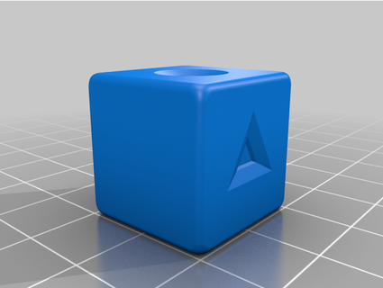 calamaro gioco calibrazione cubo tramonto 3d print model - Mito3D