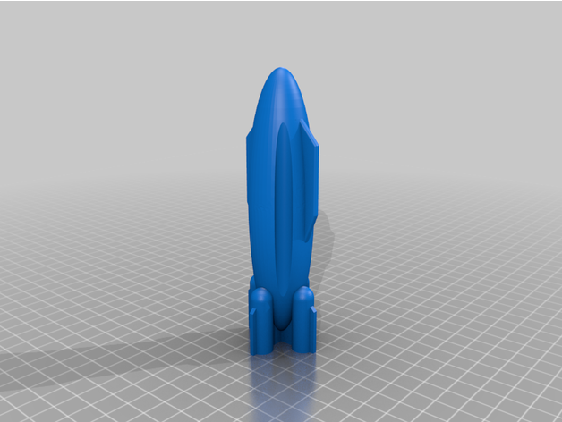 ufaklık roket balık tutmak 3D print model - Mito3D