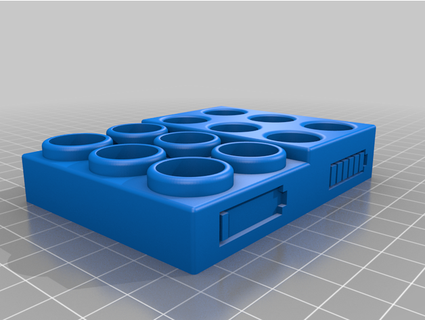aa r6 batería soporte alguien 3d print model - Mito3D