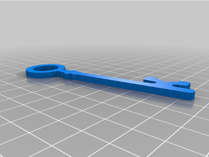 llave Antigua rubioelastisch 3d print model - Mito3D