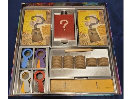 detective club scatola inserti maniche carte juanvaldez7 3d print model - Mito3D
