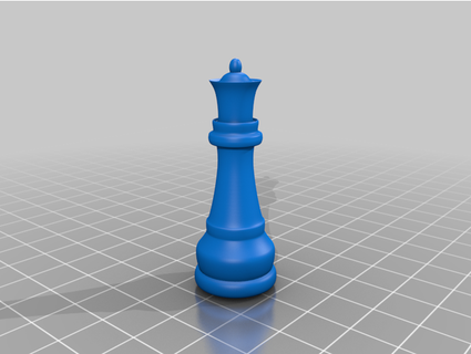 chess pieces driddle1 3d print model - Mito3D