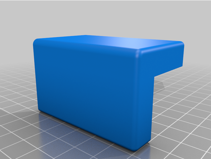 baseboard corner cap adrianbeer 3d print model - Mito3D