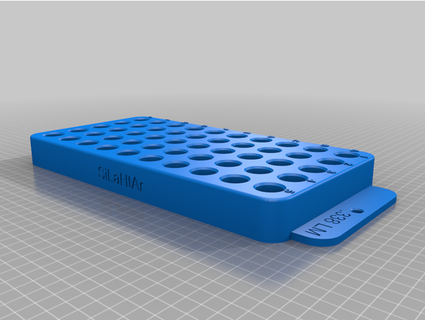 338 lapua magnum reloading tray koksala 3d print model - Mito3D