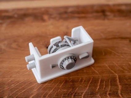 combination lock safe rndmframes printing 3d print model - Mito3D