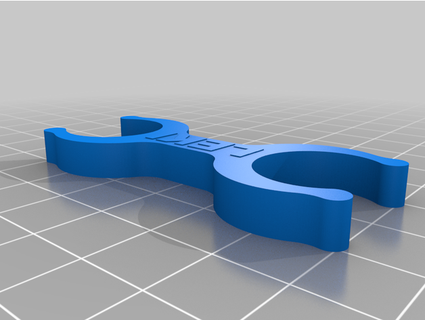 Leki klips gezgin cke yürüme sopa thelacerda 3d print model - Mito3D