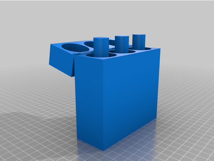 scatola seconda colla thelacerda 3d print model - Mito3D