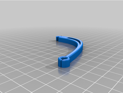 filament guide bowden tube twist 20x20 3dogre 3d print model - Mito3D