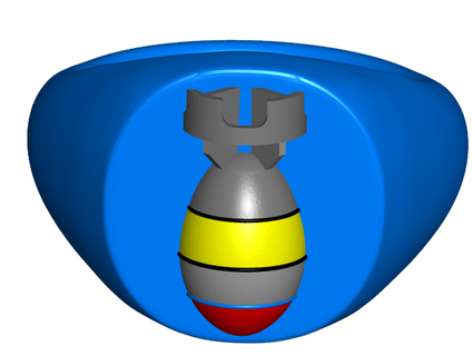 cair bombear sinete anel redimensionar instruções toakamato 3d print model - Mito3D