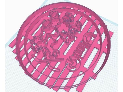 del kurabiye kalıbı Joerg 3d print model - Mito3D