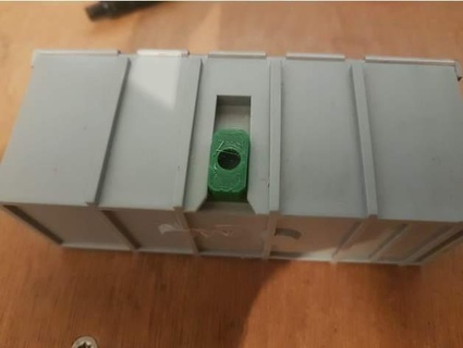 wago caixa montagem botão cai876 3d print model - Mito3D