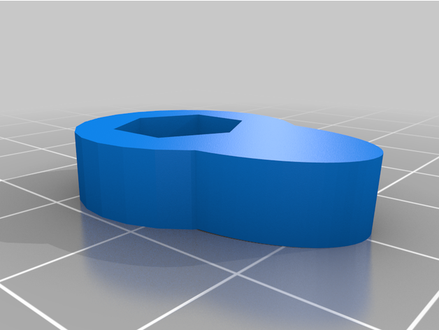 eccentric nut knobs spliced0 3D print model - Mito3D