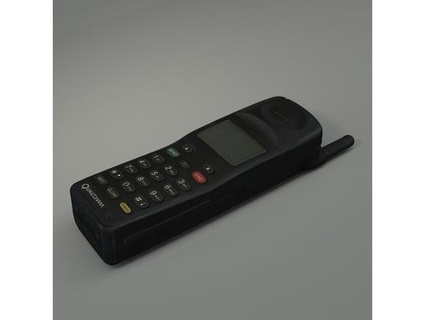 qualcomm qcp-800 cell phone qualcommmark pcn3dprinting 3d print model - Mito3D
