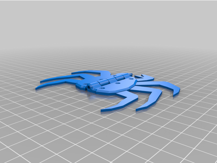 crab hinge hellork 3d print model - Mito3D