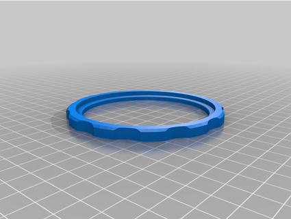 estriado anel rápido braçadeira frente fechadura shodericocinematheque 3d print model - Mito3D
