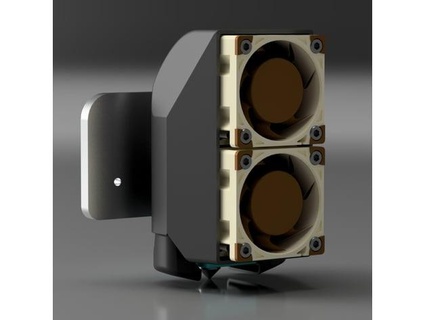 improved fan mount ender 5 larsolovmartinstrand 3d print model - Mito3D