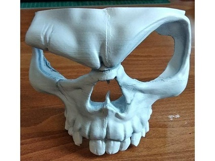 demilich skull mask assassinmaniac 3d print model - Mito3D