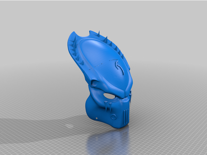 exile wood bio mask fra emil naturfag1 3d print model - Mito3D