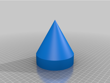 laser rotary cone base attachments wesgentry 3d print model - Mito3D