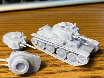 Panzer 38 remastered tinypanzerstudio 3d print model - Mito3D