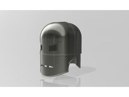 Eisen mk 1 Helm unbewittert reprops 3d print model - Mito3D