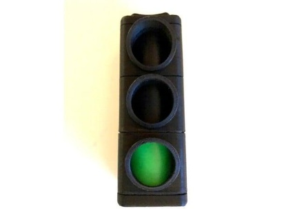 fully mechanical traffic light caesar 1111 3d print model - Mito3D