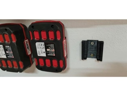 Parkside Batterie Wandhalterung fbckostelec 3d print model - Mito3D