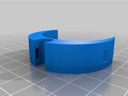 roll cage wire holder almasi 3d print model - Mito3D