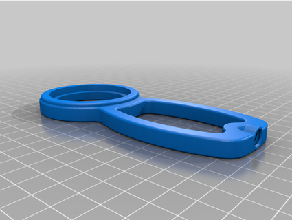 einfach Filament Halter Unterstützung 2+ malderin 3d print model - Mito3D