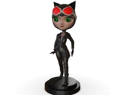 kedi Kadın homermaubr 3d print model - Mito3D