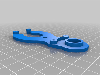 bicho mosquetón sostener chatarra mecánico 3d print model - Mito3D