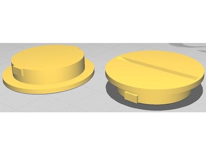javelin pro duo battery compartment cap kiel0 3d print model - Mito3D