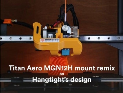 créalité Titan aéro monter Achevée mgn12h remix mathématiques 3d print model - Mito3D