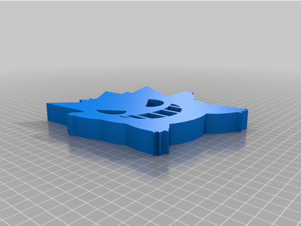 gengar jeton anahtarlık scatteredcollectables 3d print model - Mito3D