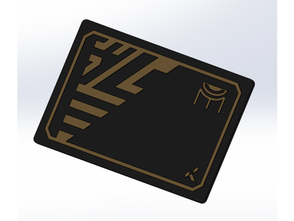 valorant chamber card skaizz 3d print model - Mito3D
