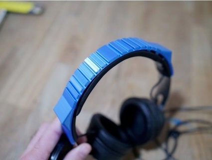 headband audio technica ath-pro7x joewickert 3d print model - Mito3D