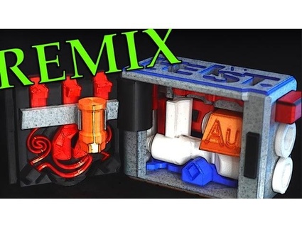 roubo enigma caixa remixado Lazereluke 3d print model - Mito3D