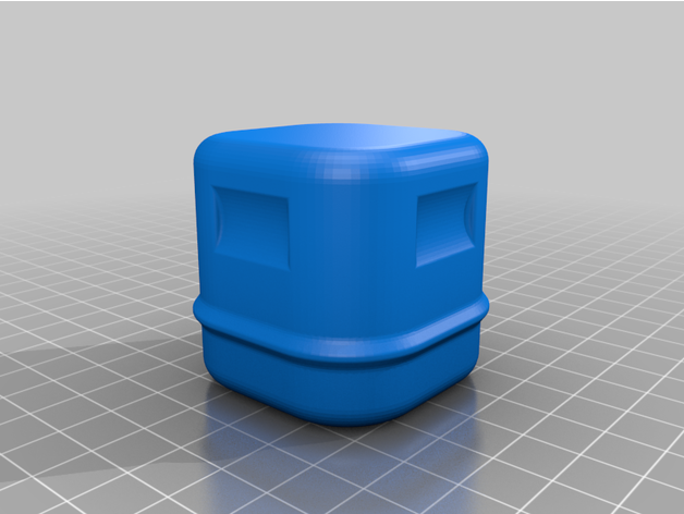 cap vitamix blender lid walking trashcan 3D print model - Mito3D