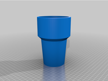 toyota tundra hydroflask cup holder chasetaco 3d print model - Mito3D