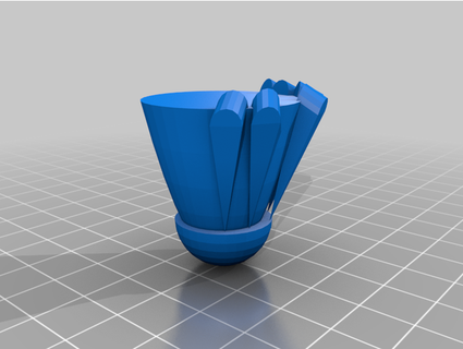 Federball pcn3dprinting 3d print model - Mito3D