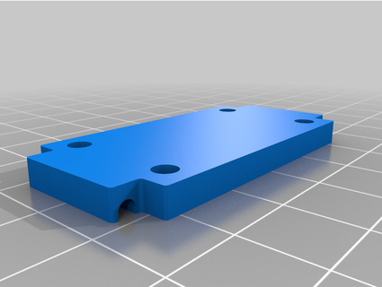 multiplex funcub ng landegestellhalter landinggearholder brused 3d print model - Mito3D