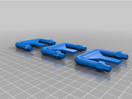 supports ray gun alphaapex04 3d print model - Mito3D