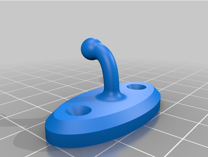 kitchen hook elvanos 3d print model - Mito3D