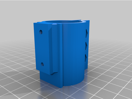 torch adaptor quick release system rykou 3d print model - Mito3D