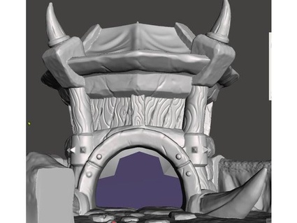 campos batalla orco humano torre insertar arregla dnd metalmonkey88 3d print model - Mito3D