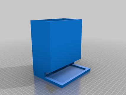 automatic small animal feeder bunsglazing 3d print model - Mito3D