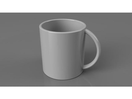 coffee cup model silasclough  3d print model - Mito3D